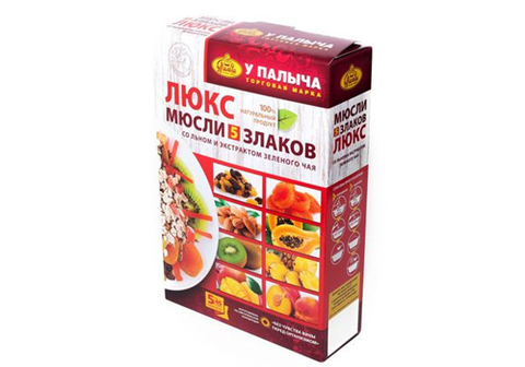 Мюсли 5 злаков люкс У Палыча, 225г
