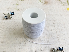 Шляпная резинка, d 1 мм, белый