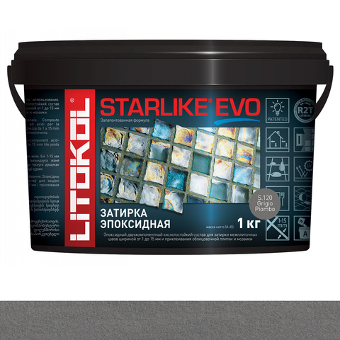 Затирка STARLIKE EVO S.120 1 кг