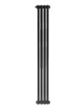 Стальной трубчатый радиатор отопления RIFAR TUBOG 2180 4 секции АНТРАЦИТ боковое подключение
