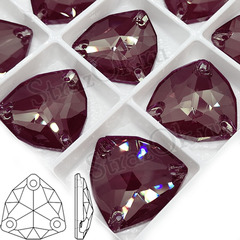 Купить пришивные стразы бордовые DeLux Winter Cherry, Trilliant