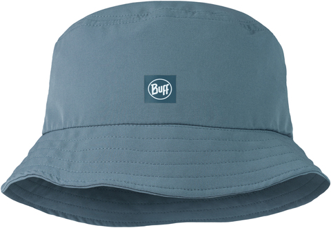 Картинка панама Buff Adventure Bucket Solid Stone Blue - 1