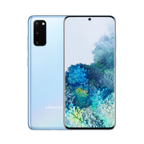 Смартфон Samsung Galaxy S20, 128Gb, Cloud Blue (SM-G980F)