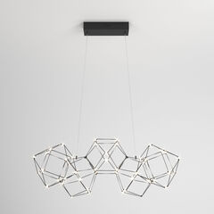 Подвесной светодиодный светильник Uma 90168/5 черный жемчуг