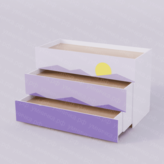 Кровать детская «Весенний закат» (ЛДСП, МДФ)