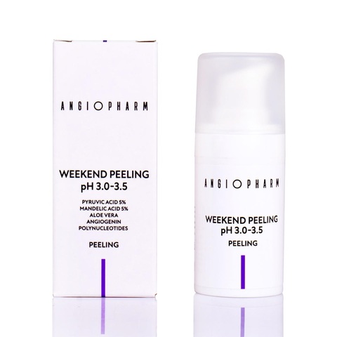 ANGIOPHARM ПИЛИНГ ВЫХОДНОГО ДНЯ С ПДРН, 100 мл. | WEEKEND PEELING pH 3.0–3.5