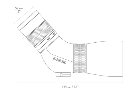 Зрительная труба Hawke Nature Trek 9-27х56 Spotting Scope