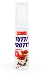 Гель-смазка Tutti-frutti со вкусом тирамису