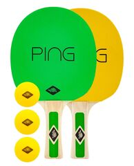 Набор DONIC - Schildkröt PING PONG SET (2 ракетки, 3 мяча)