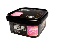 Sebero Black - Strawberry Banana (Клубника-Банан), 200 гр