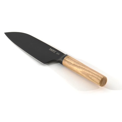 Нож сантоку 16см Ron (деревянная ручка)