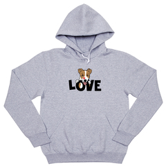 Толстовка "Джек Рассел - Love"