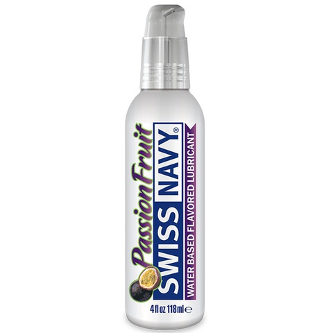 Лубрикант  Swiss Navy Passion Fruit Lube с ароматом маракуйи - 118 мл. - Swiss navy Flavor Lubes SNFPF4