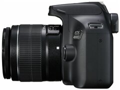 Canon EOS 4000D Kit 18-55mm f/3.5-5.6 DC III, черный