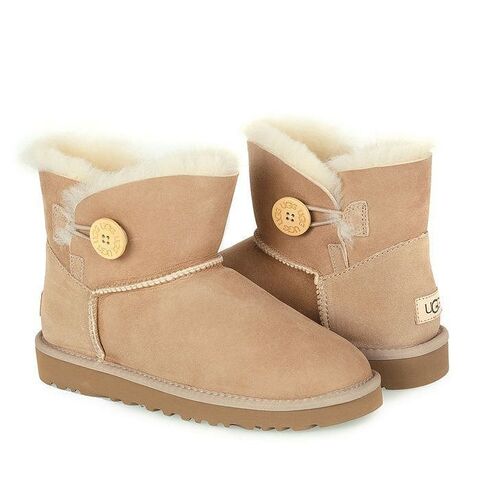 Ugg Mini Bailey Button Ii Sand