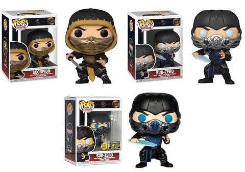 Фигурка Скорпион Мортал Комбат Фильм Funko POP