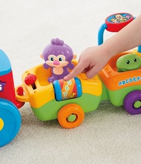 Fisher Price Паровозик ученого щенка (русский язык) (CDF60)