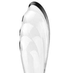 Стеклянный фаллоимитатор Satisfyer Dazzling Crystal (18,2×3,6 см) прозрачный