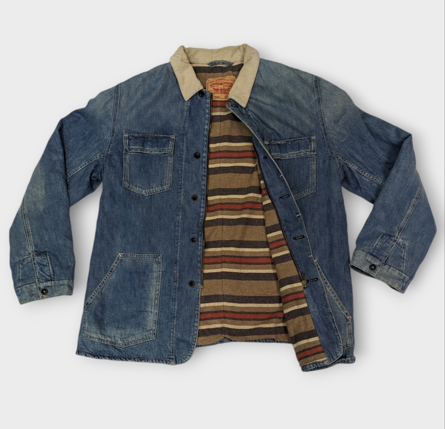 Levis xl denim jacket 2025