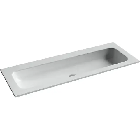 Ceramica Nova CN7016wx CN7016wx Раковина накладная Element без отверстия под смеситель 1210*457*137мм, цвет белый