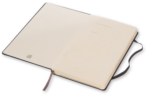 Блокнот Moleskine Professional Large, цвет черный, в линейку