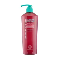 Шампунь для волос для придания объема HELLO MORNING Curling Volume Shampoo 600 мл