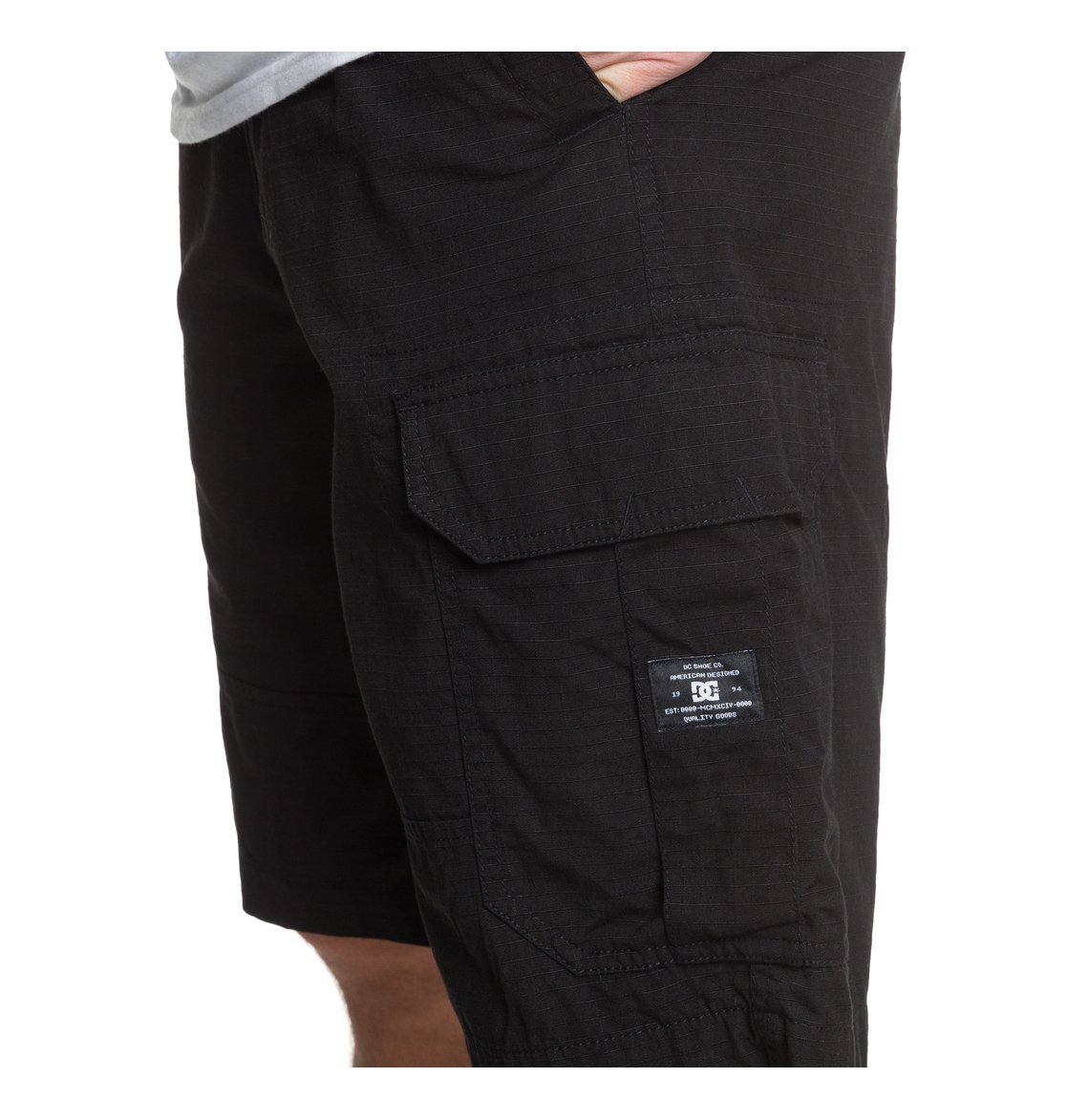 DC Shoes RIPSTOP CARGO M WKST KVJ0 BLACK