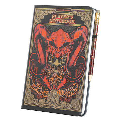 Записная книжка + карандаш Dungeons and Dragons Notebook and Pencil