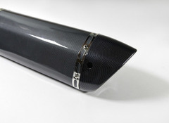 Глушитель с флейтой универсальный под карбон