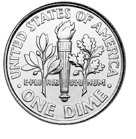 США. 10 центов. 2011. D. (Dime). UNC