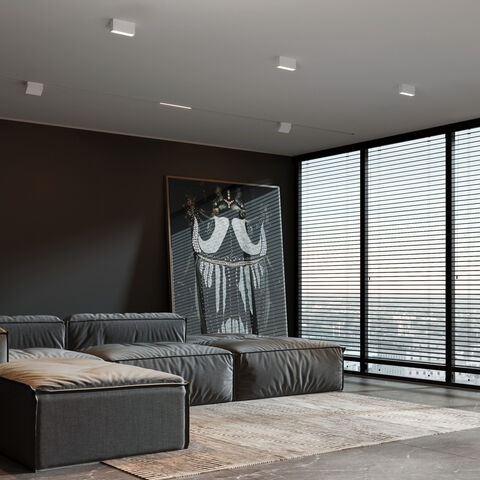 Накладной светодиодный светильник Elektrostandard Block 10W 3000K 25109/LED белый