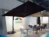 Декоративная ваза-утяжелитель для зонта Scolaro BV5050G, графит