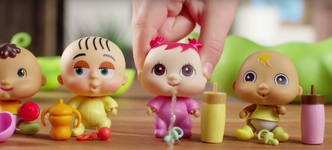 Крошки-Горошки пупсик сюрприз 1 Toy в стручке