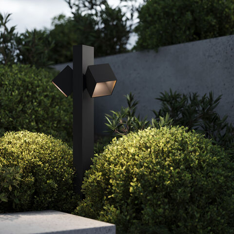 Ландшафтный светодиодный светильник Elektrostandard Fjord 35195/F черный