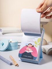Мотивационный отрывной календарь, 4х10х16 см, Россия