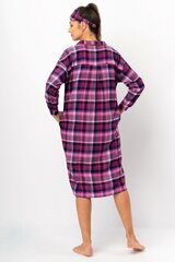 Сорочка женская с длинным рукавом KEY LND 490 | Фиолетовый