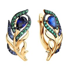 027090-sergi-peryshki-iz-zolota-s-zelenymi-fianitami