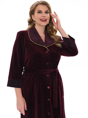 4006 Халат на пуговицах