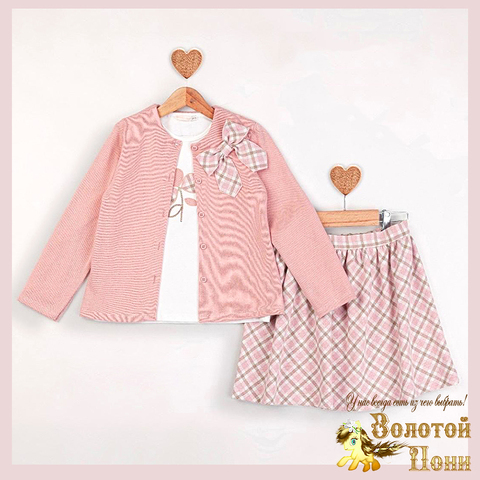 Костюм 3ка девочке (1-4) 251112-R6049