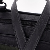 Сумка Саломея 257 македония оливковый + черный