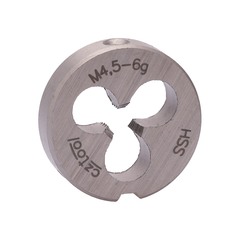 Плашка М 4,5х0,75 DINEN22568 HSS 6g 20х5мм Bucovice(CzTool) 240045