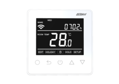 Терморегулятор ДЕВИ Prime c Wi-Fi (+5°C - +40°C), с комбинацией датчиков, 16А, белый