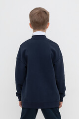 жакет  для мальчика  К 302500/индиго