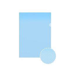 
          Папка-уголок Erich Krause, A4, 220х310 мм, 160 мкм, пластик,синяя "Glossy Classic"