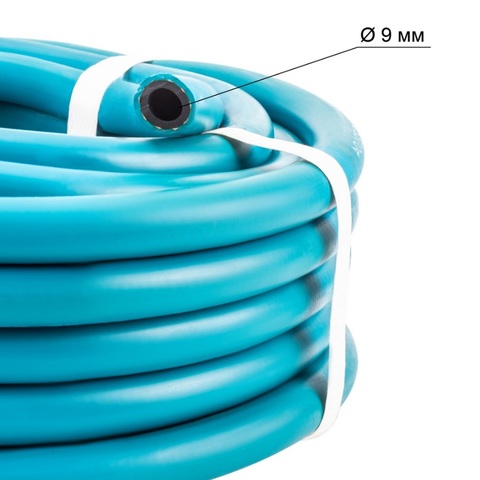 Рукав кислородный d - 9 /40м/ синий