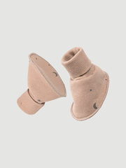 Утеплённые пинетки Mjölk Camel Moons