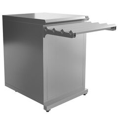 Прилавок нейтральный Luxstahl ПН-600 Premium