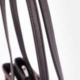 Сумка Саломея 216 эко-замша шоколад