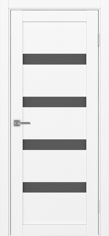 Турин_505.12.30 ЭКО-шпон Белый снежный-Панель/Графит матовое