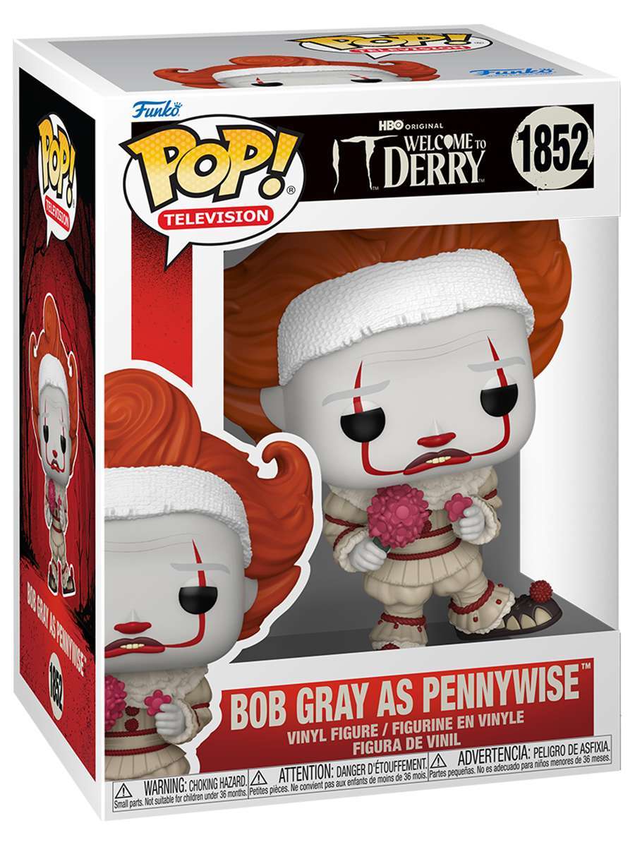 Funko POP! IT Welcome to Derry: Bob Gray as Pennywise (1852